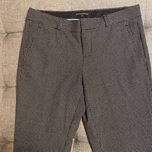 Banana Republic Black and White Checkered Pants - Petite 0 - Like New